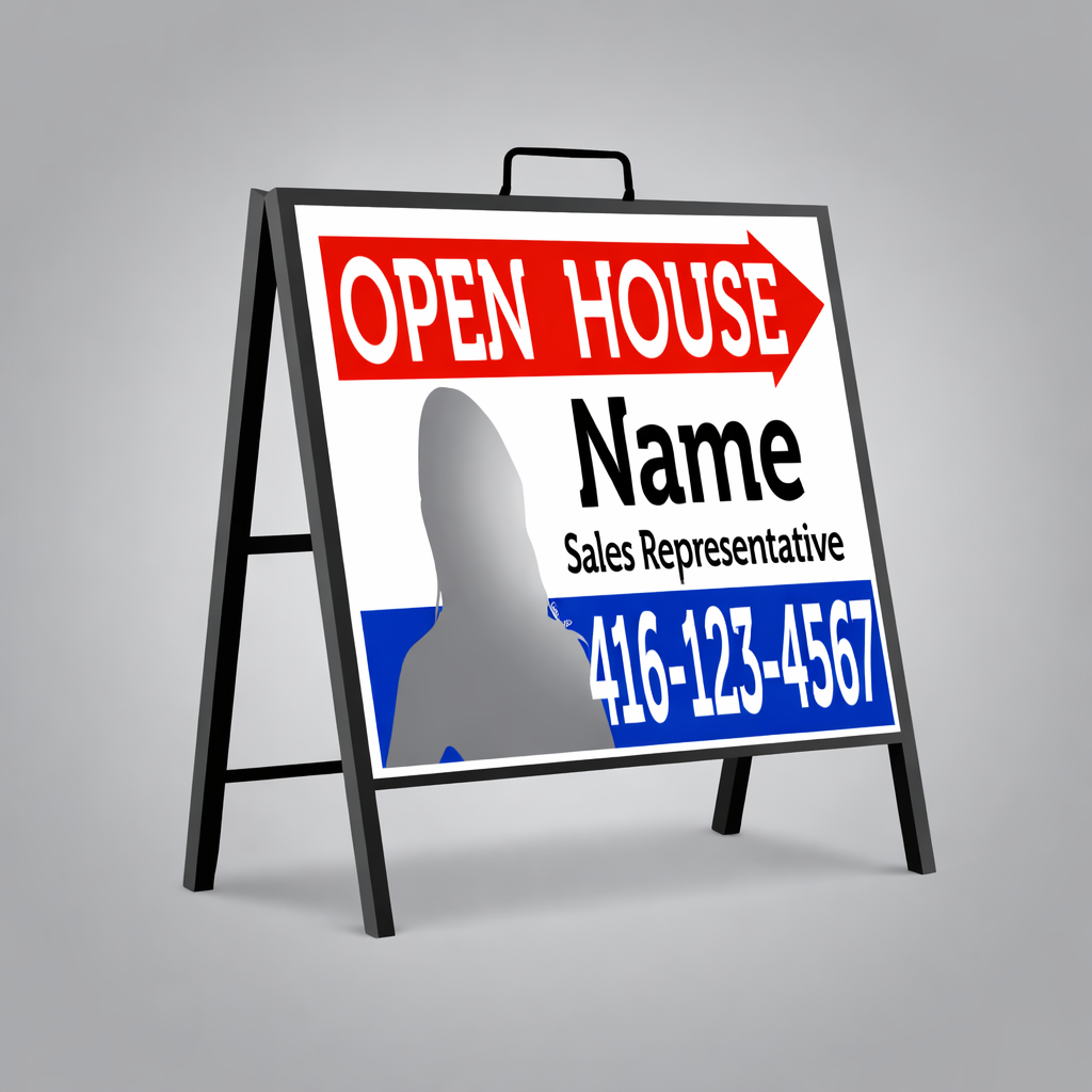 Metal A Frame Sign